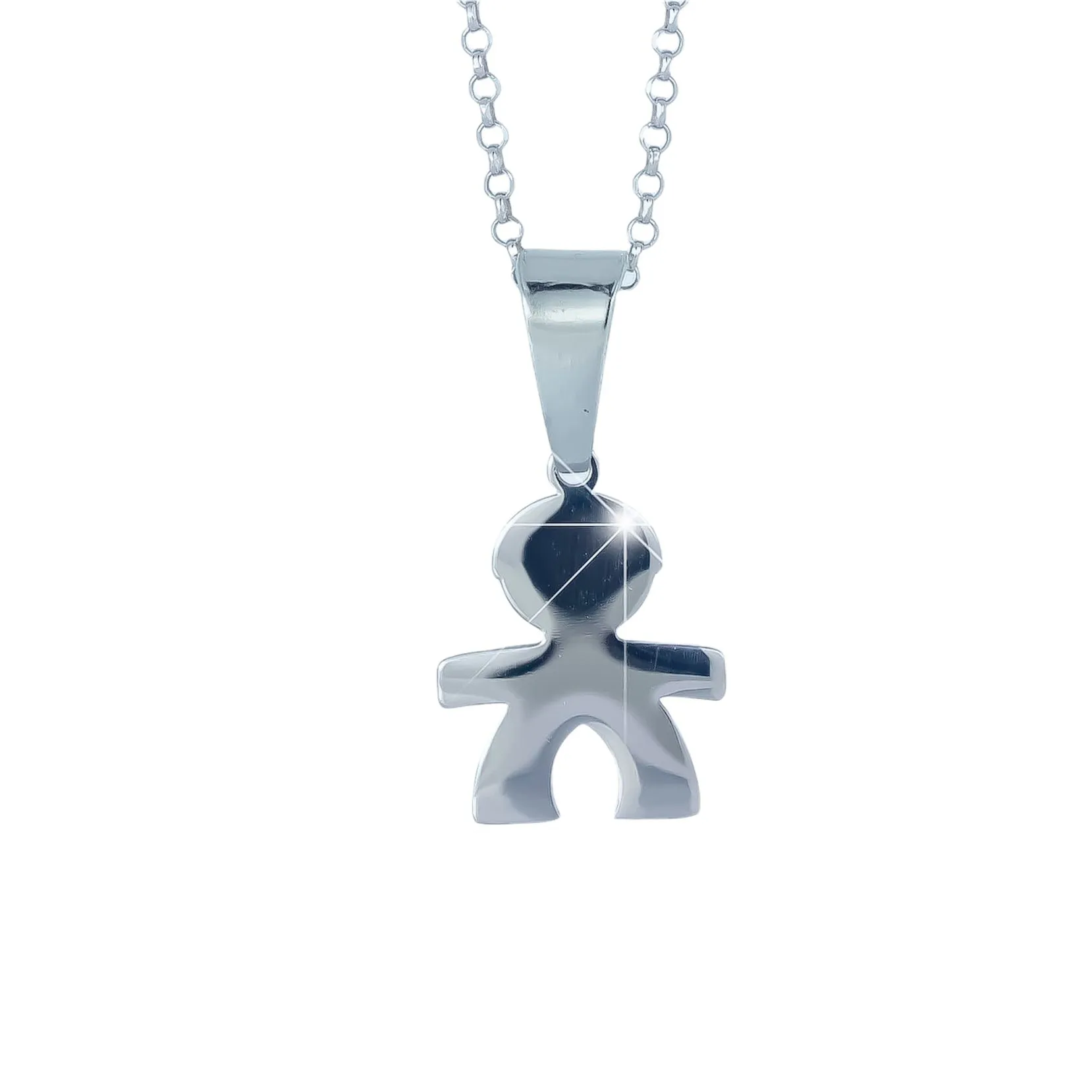 -Collana con ciondolo bimbo