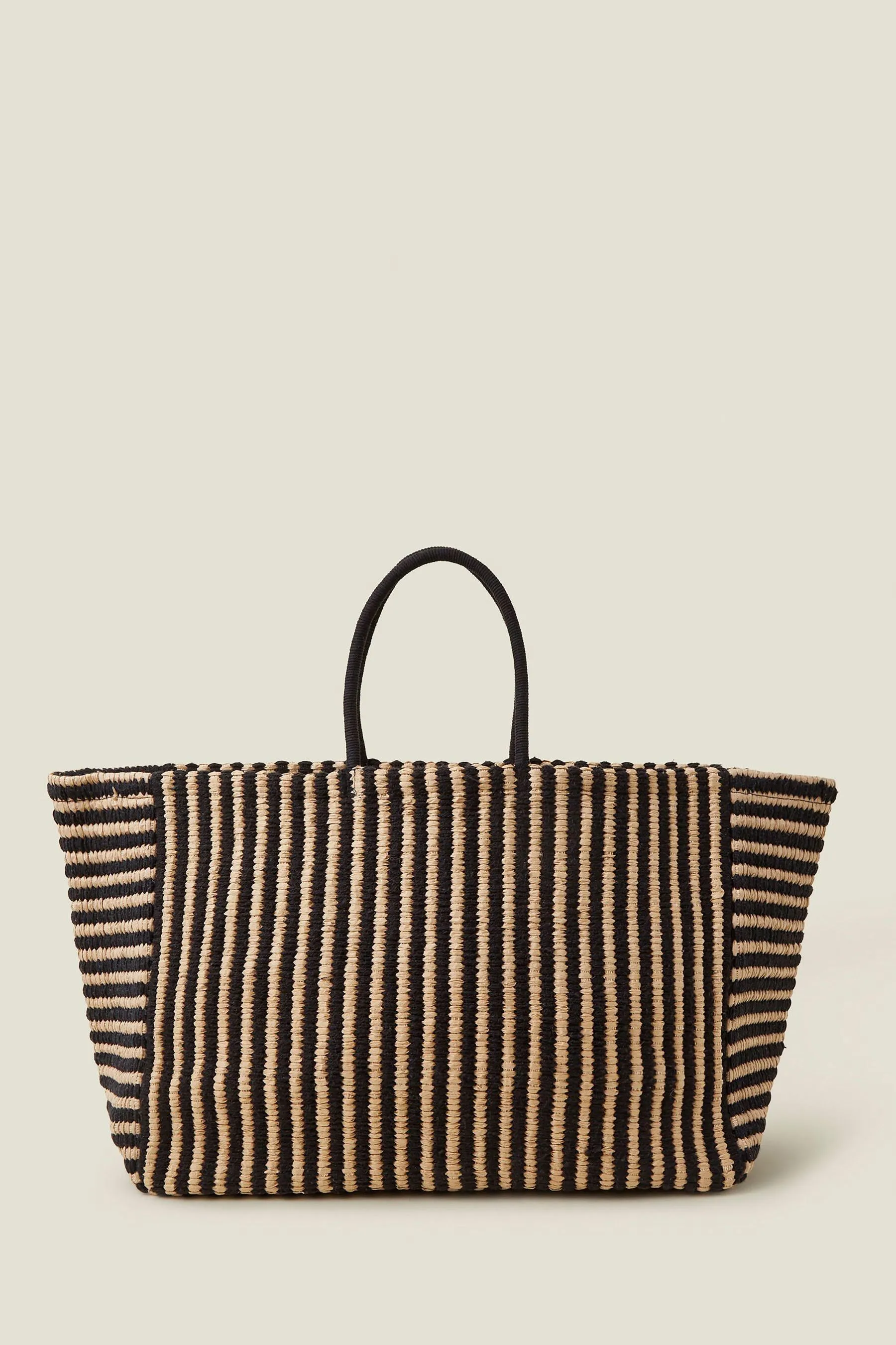 Accessorize - Borsa oversize da A righe