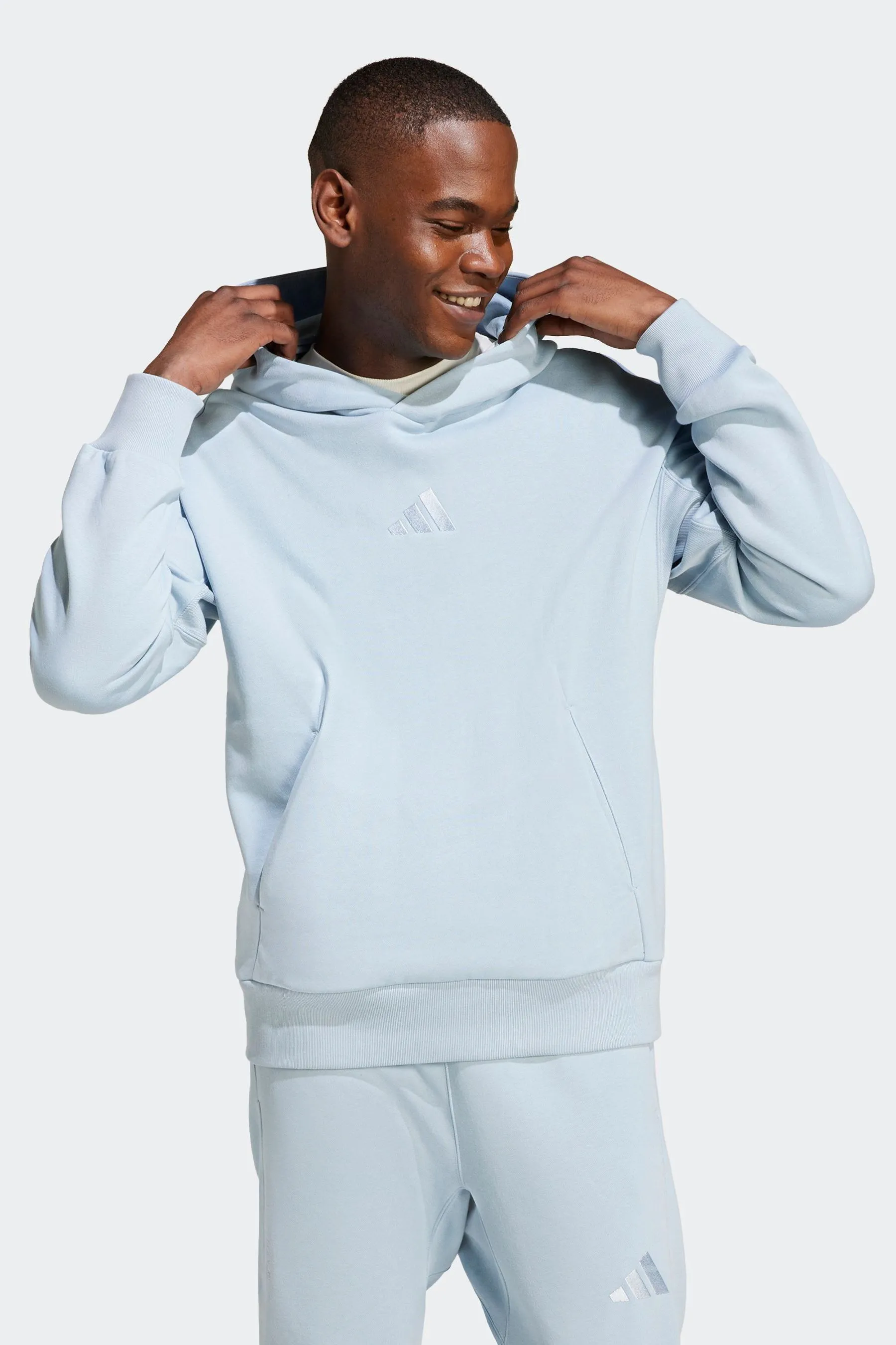 adidas - ALL S CAMMELLO - Felpa con cappuccio