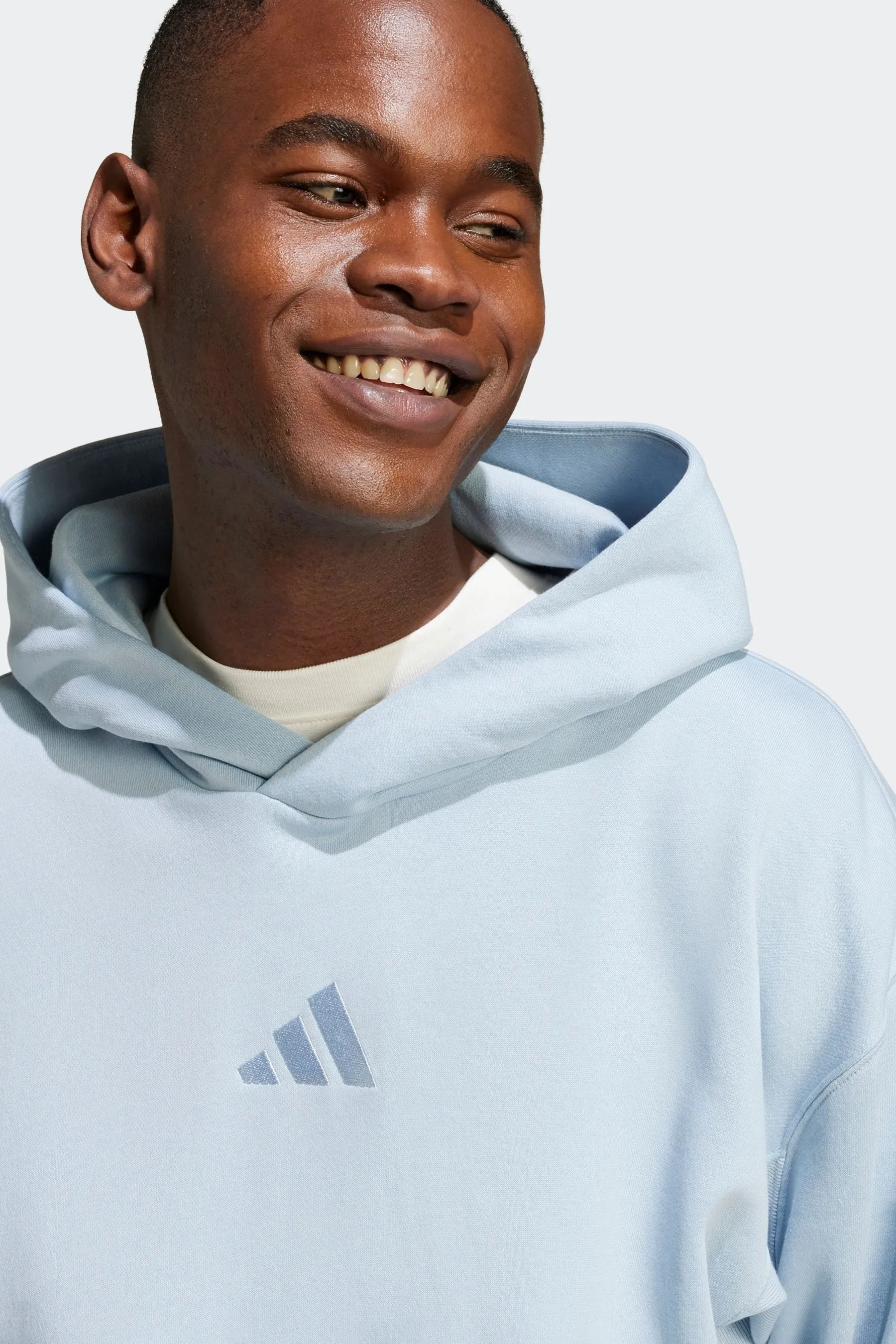 adidas - ALL S CAMMELLO - Felpa con cappuccio