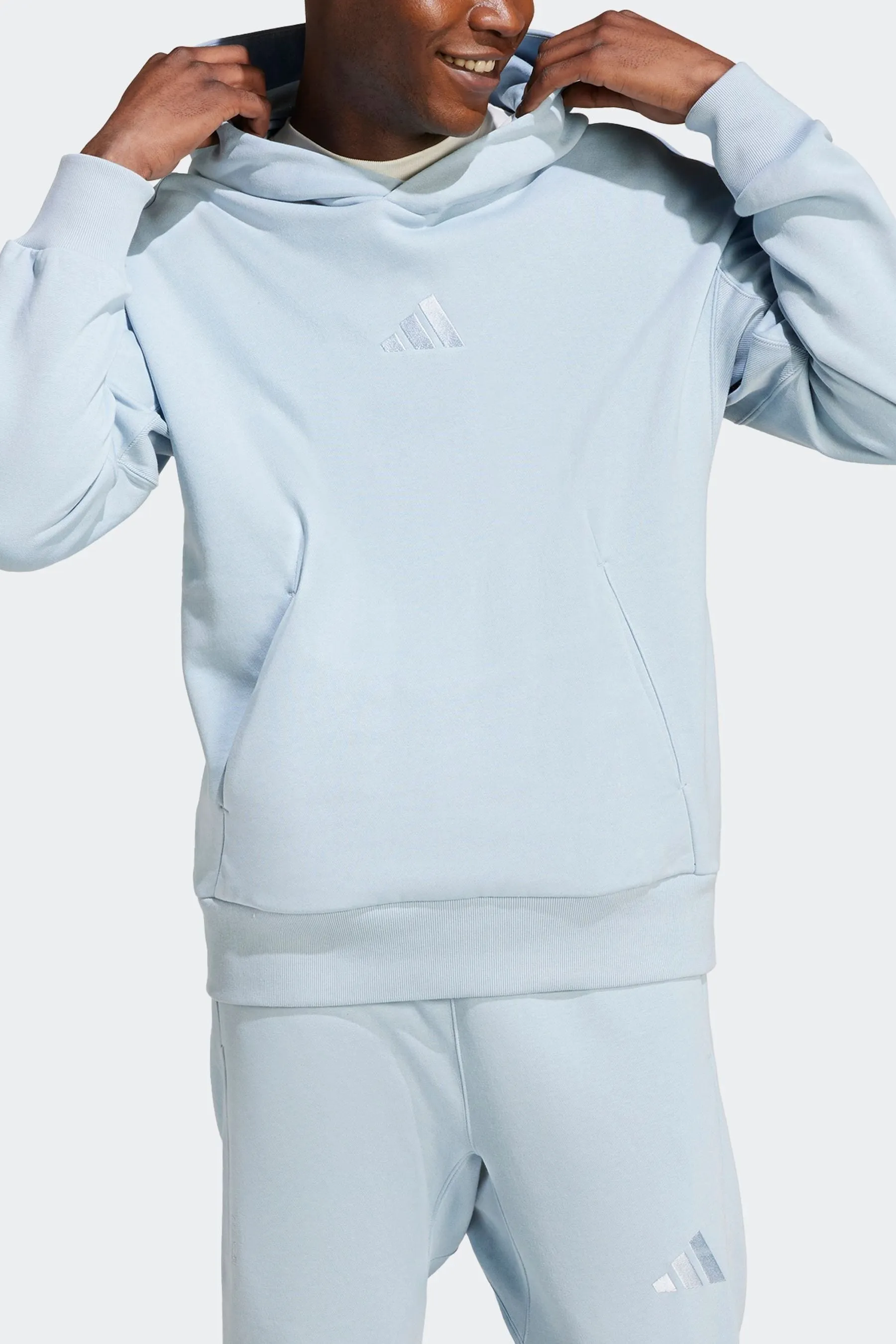 adidas - ALL S CAMMELLO - Felpa con cappuccio