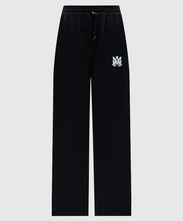 AMIRI Pantaloni della tuta neri con logo AWJYSP1013