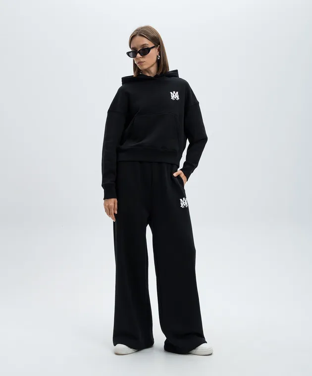 AMIRI Pantaloni della tuta neri con logo AWJYSP1013