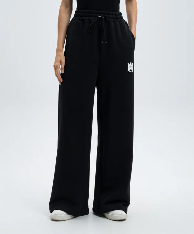 AMIRI Pantaloni della tuta neri con logo AWJYSP1013