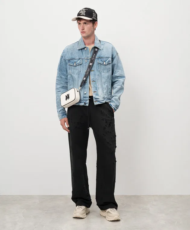 AMIRI Pantaloni della tuta SHOTGUN neri AMJYSP1023