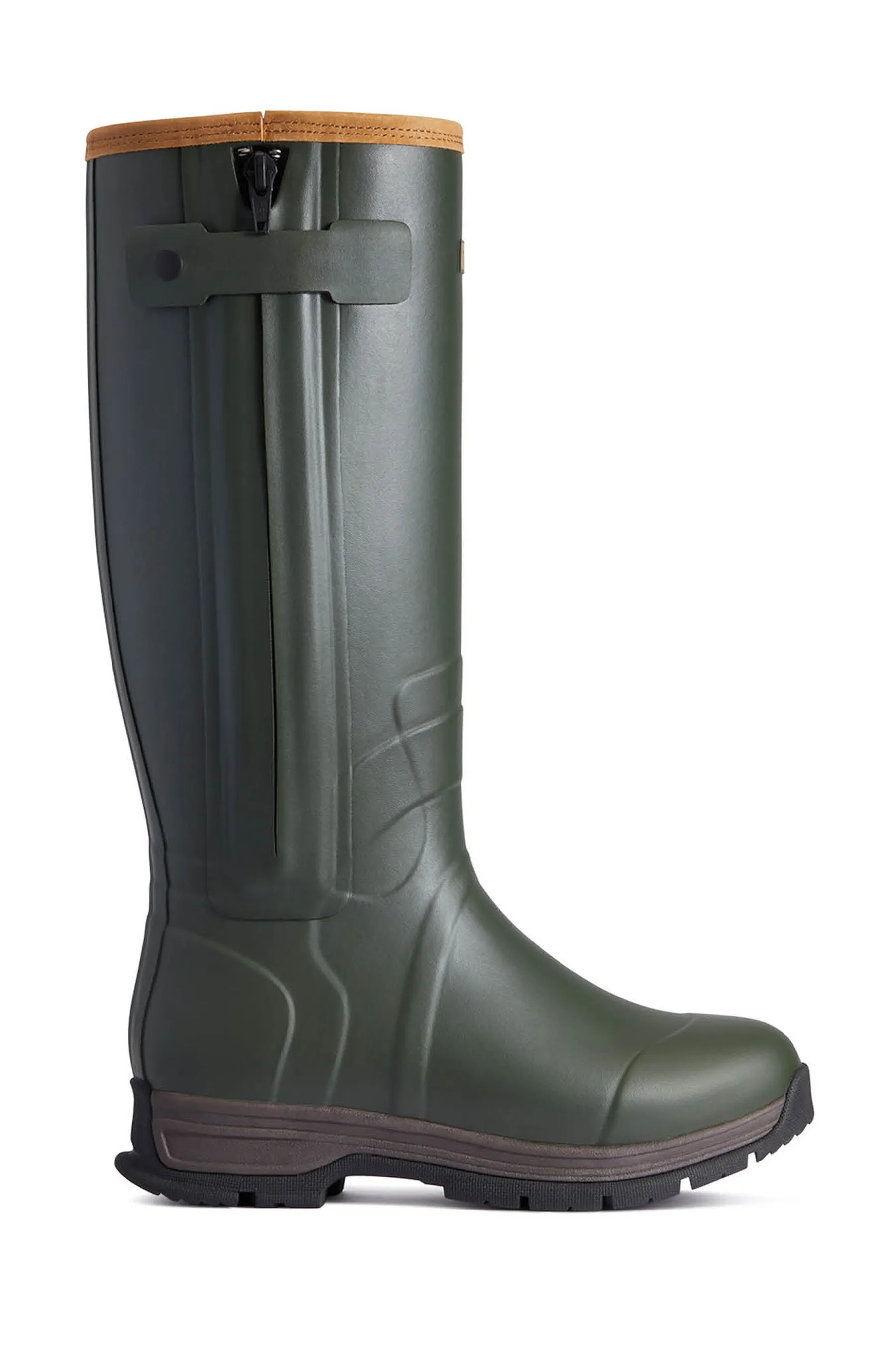 Ariat Verde - Burford - Stivali isolante in gomma con zip