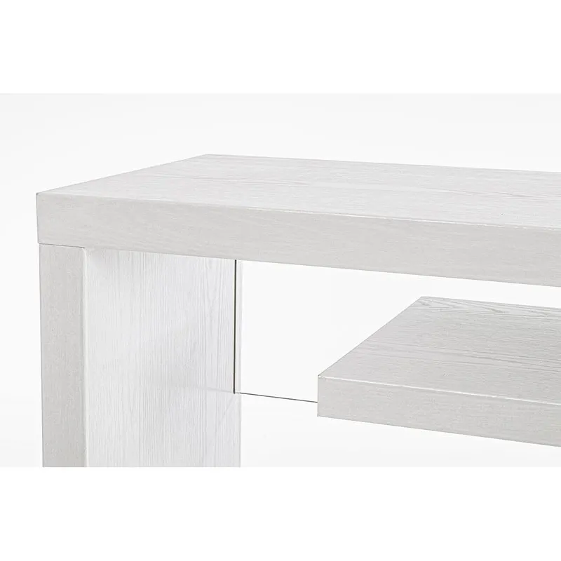 Bizzotto Consolle 2p Line Wood bianco 120x40