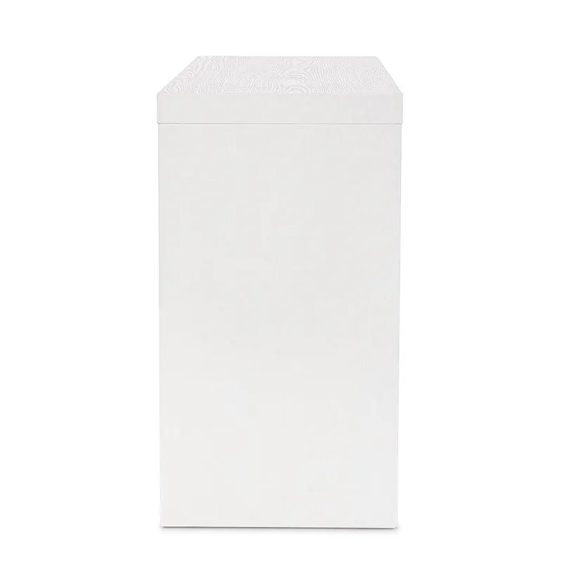 Bizzotto Consolle 2p Line Wood bianco 120x40