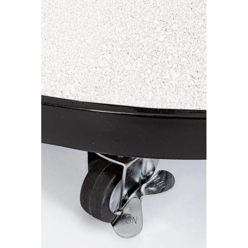 Bizzotto outdoor Base ombrellone con ruote Barry 35kg bianco