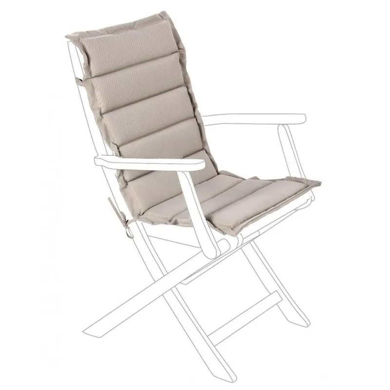 Bizzotto outdoor Cuscino trapuntato poly230 beige scuro med