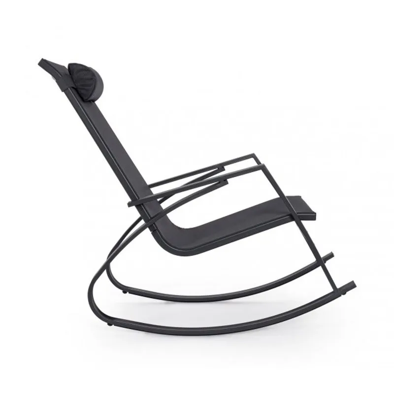 Bizzotto outdoor Poltrona dondolo c-p demid antraciteja18