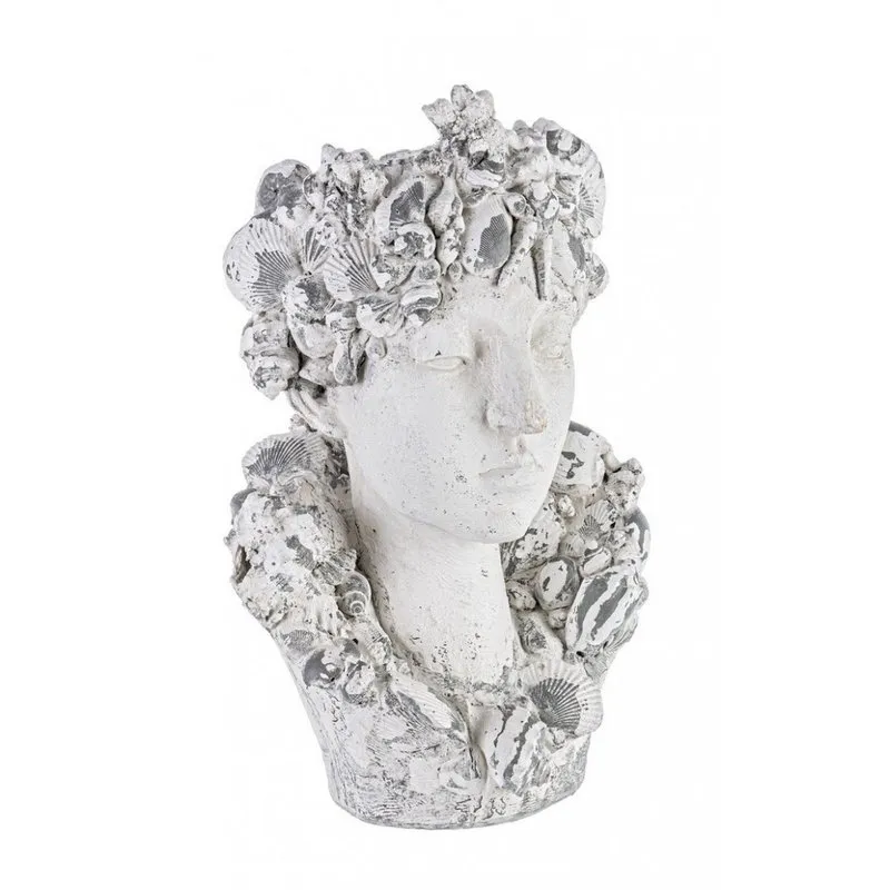 Bizzotto outdoor Vaso testa divinita' magnesia h50