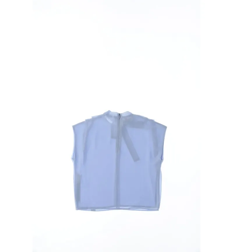 Blusa con fiocco