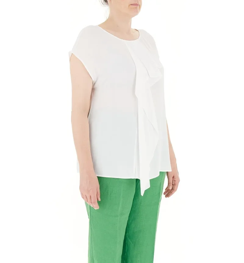 Blusa con volant