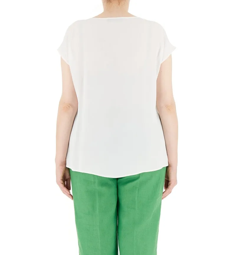 Blusa con volant