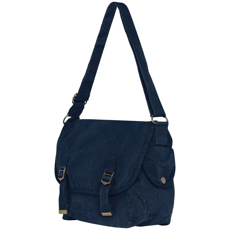 Borsa a bisaccia ecosostenibile slavata