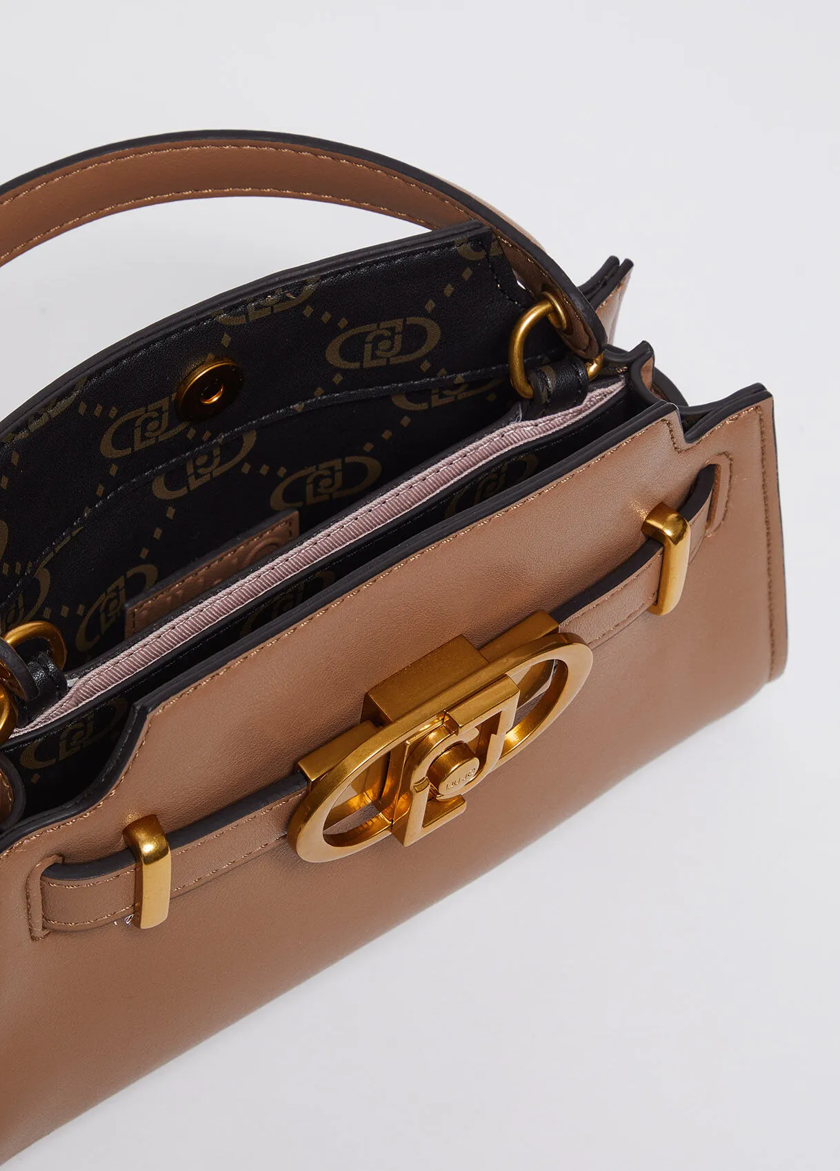 Borsa a mano con foulard