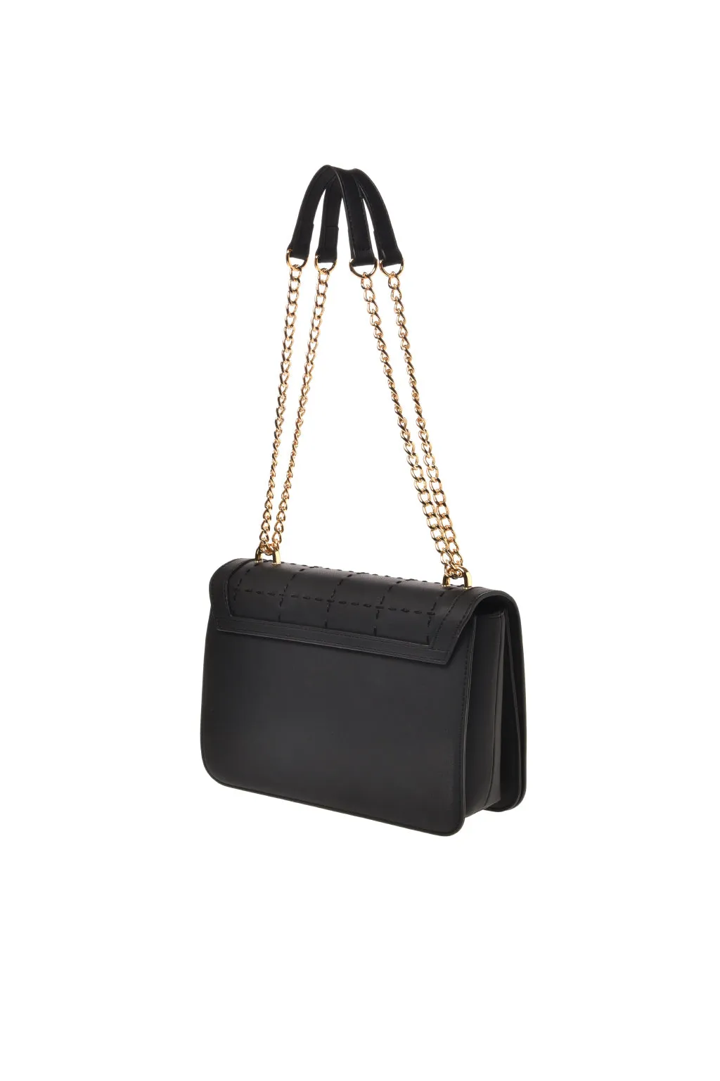 Borsa a spalla tailoring con decorazioni