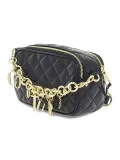 Borsa a tracolla Versace Jeans Couture JEANS CHARMS COUTURE RANGE C SKETCH 8 BAGS QUILTED in nappa nero