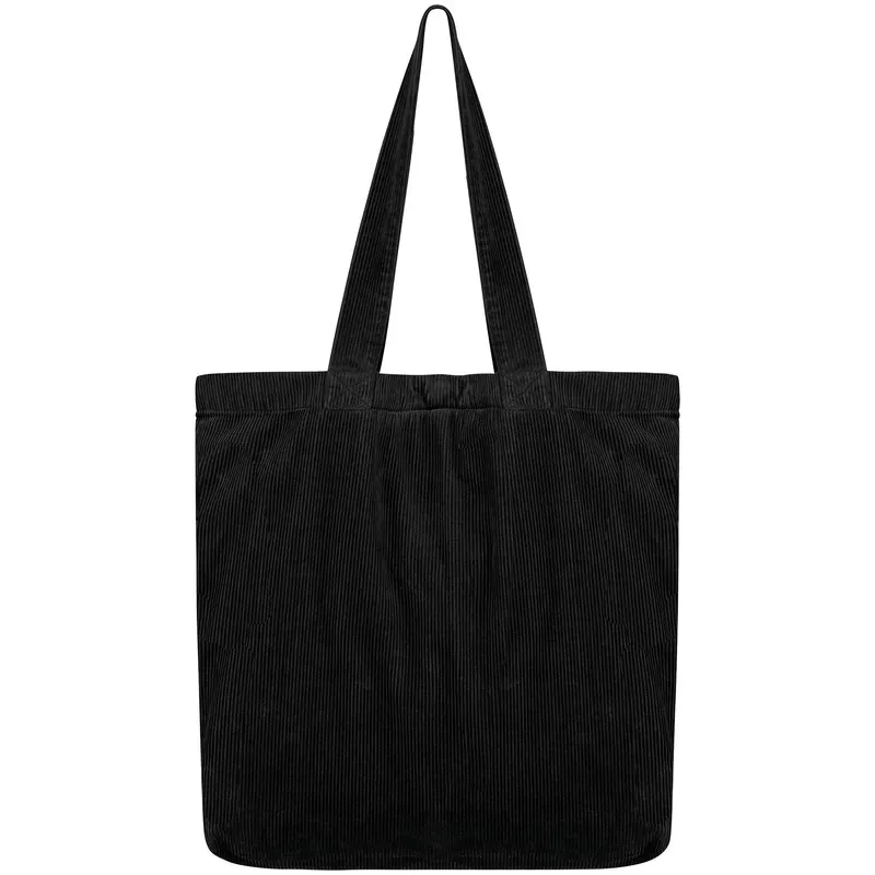 Borsa ecosostenibile in velluto a costine