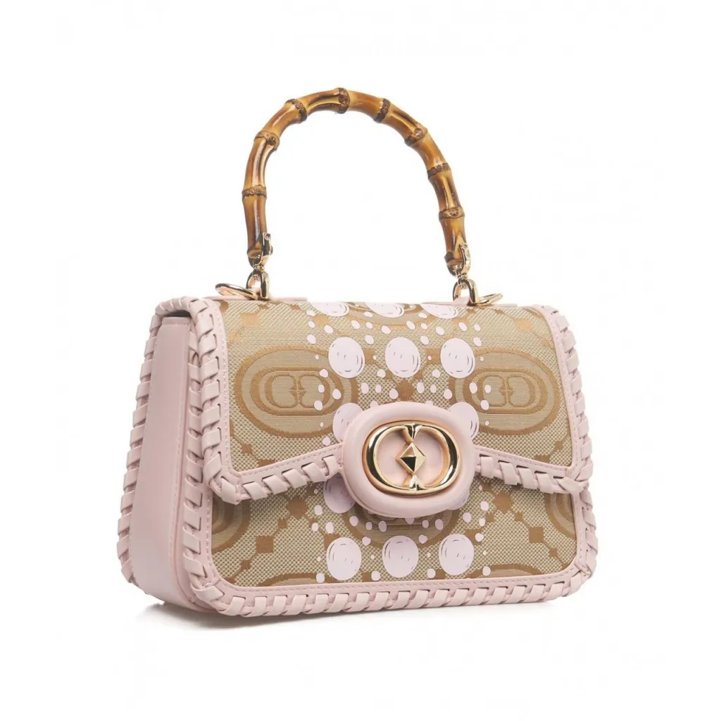 Borsa monogramma pink