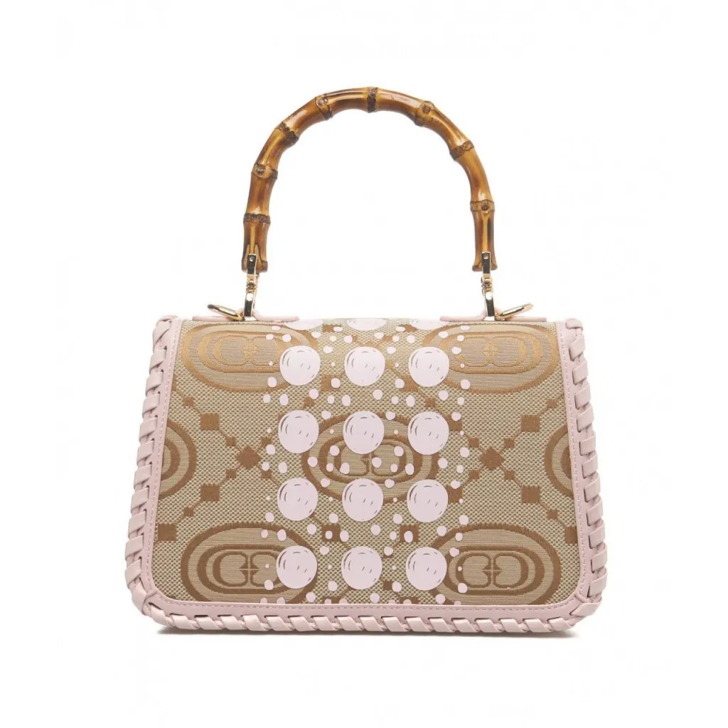 Borsa monogramma pink