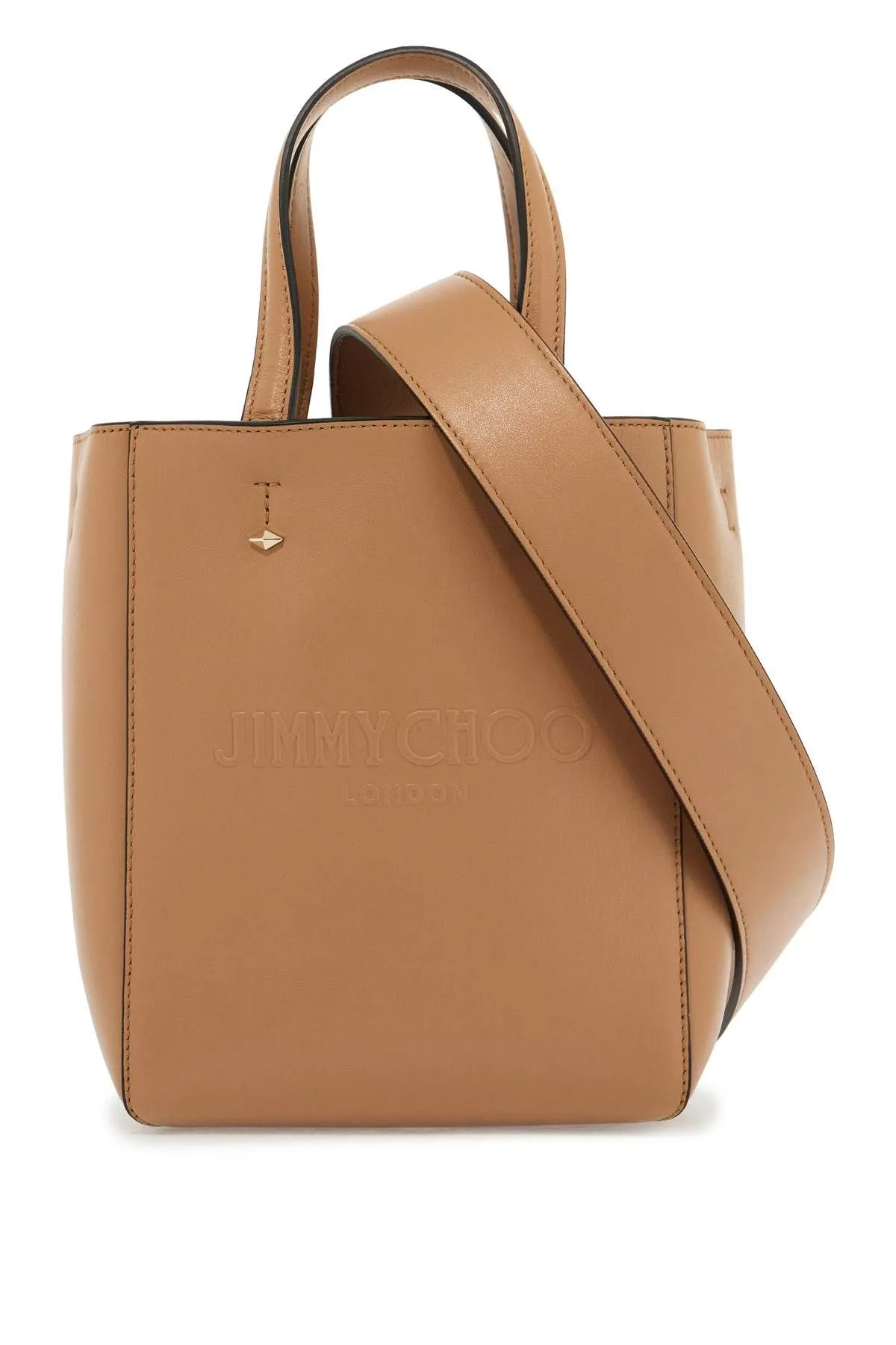Borsa tote Lenny N/S in pelle liscia