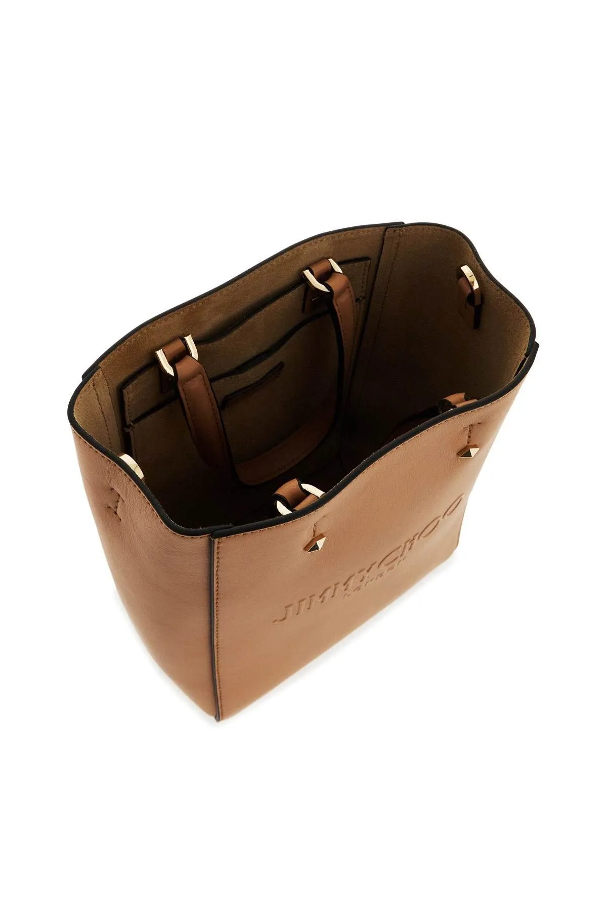 Borsa tote Lenny N/S in pelle liscia
