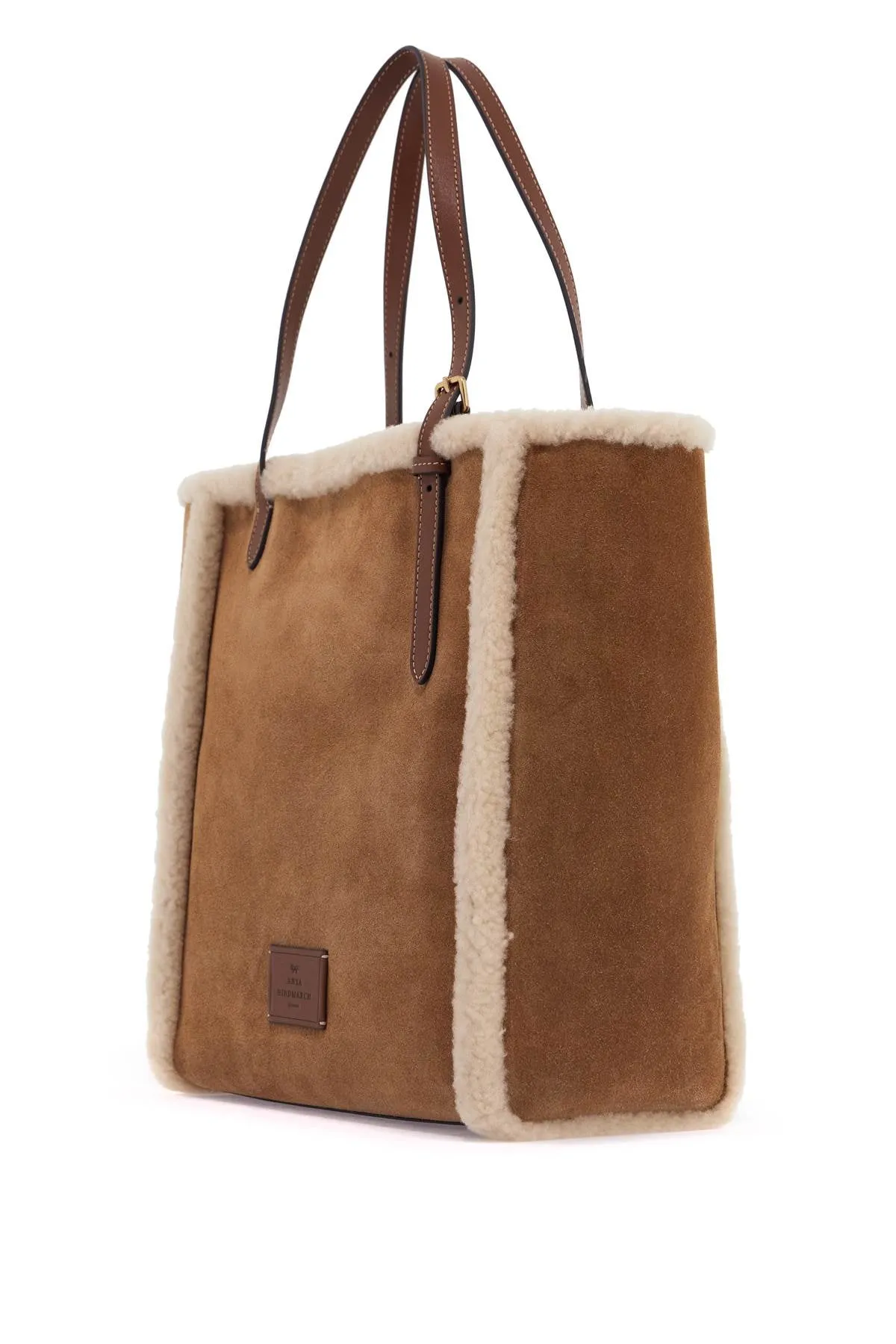 Borsa Tote N/S Eyes Shearling