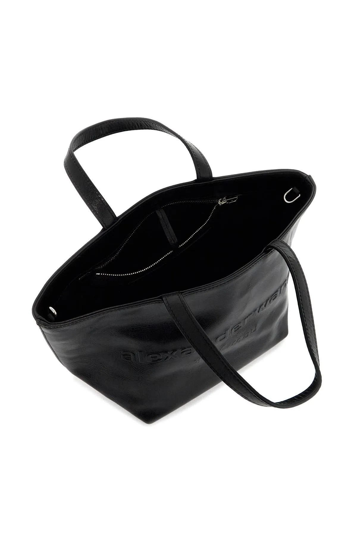 Borsa tote Punch piccola in pelle