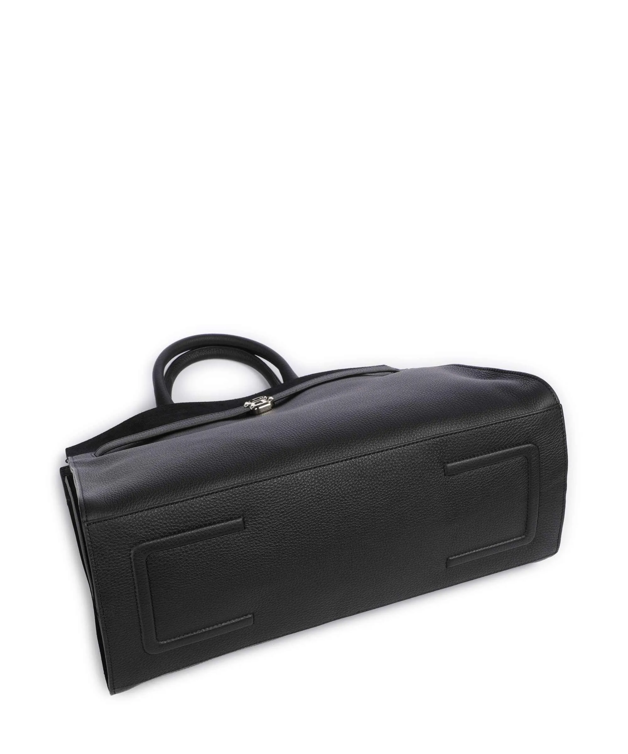  BOSS Beverly Borsa a mano pelle di vacchetta grana nero  