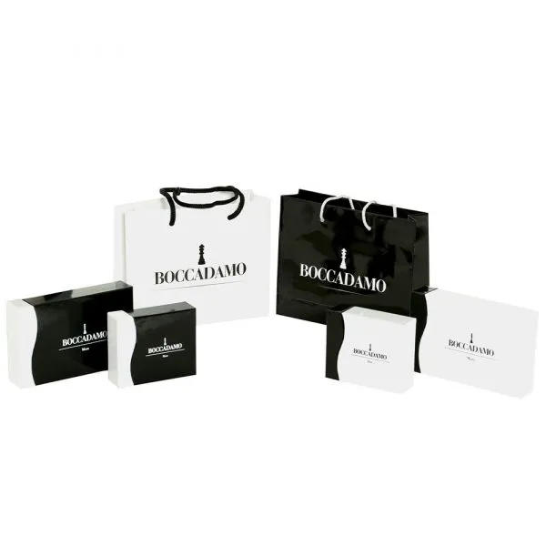 Bracciale tennis nero con zirconi bianchi ABR651N    