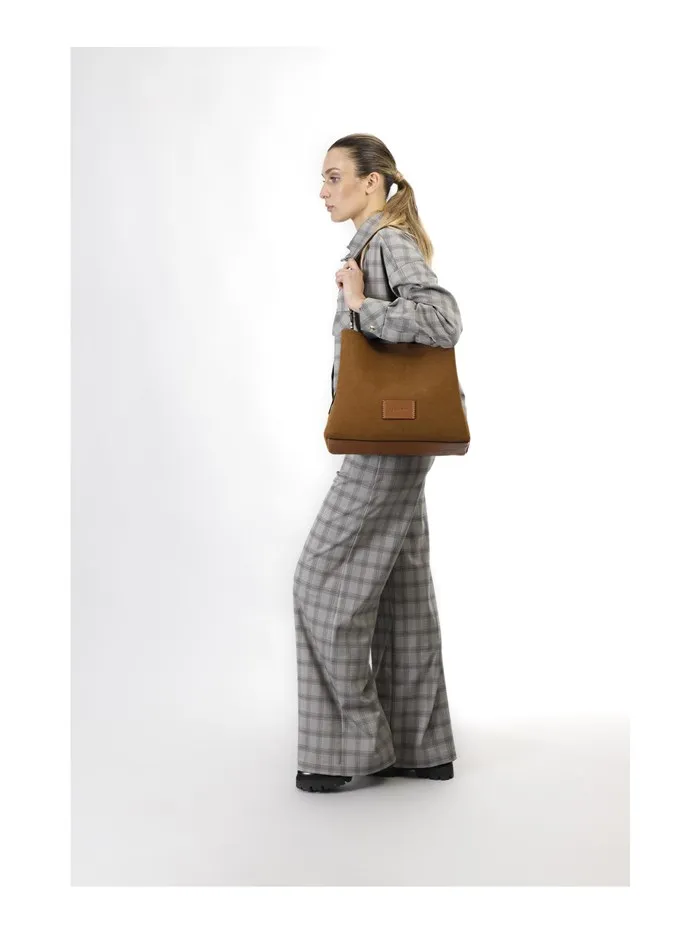 CAFENOIR  BORSA A SPALLA YH0720 CUOIO