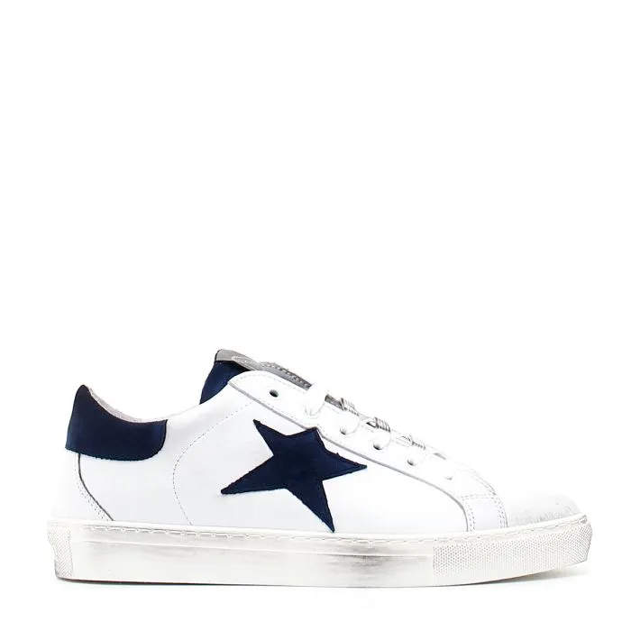 CALZ.UOMO CAMOSCIO BLU BLU