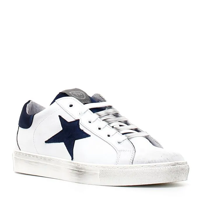 CALZ.UOMO CAMOSCIO BLU BLU