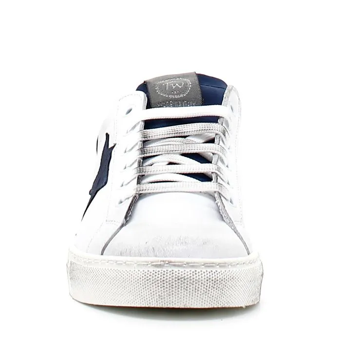 CALZ.UOMO CAMOSCIO BLU BLU