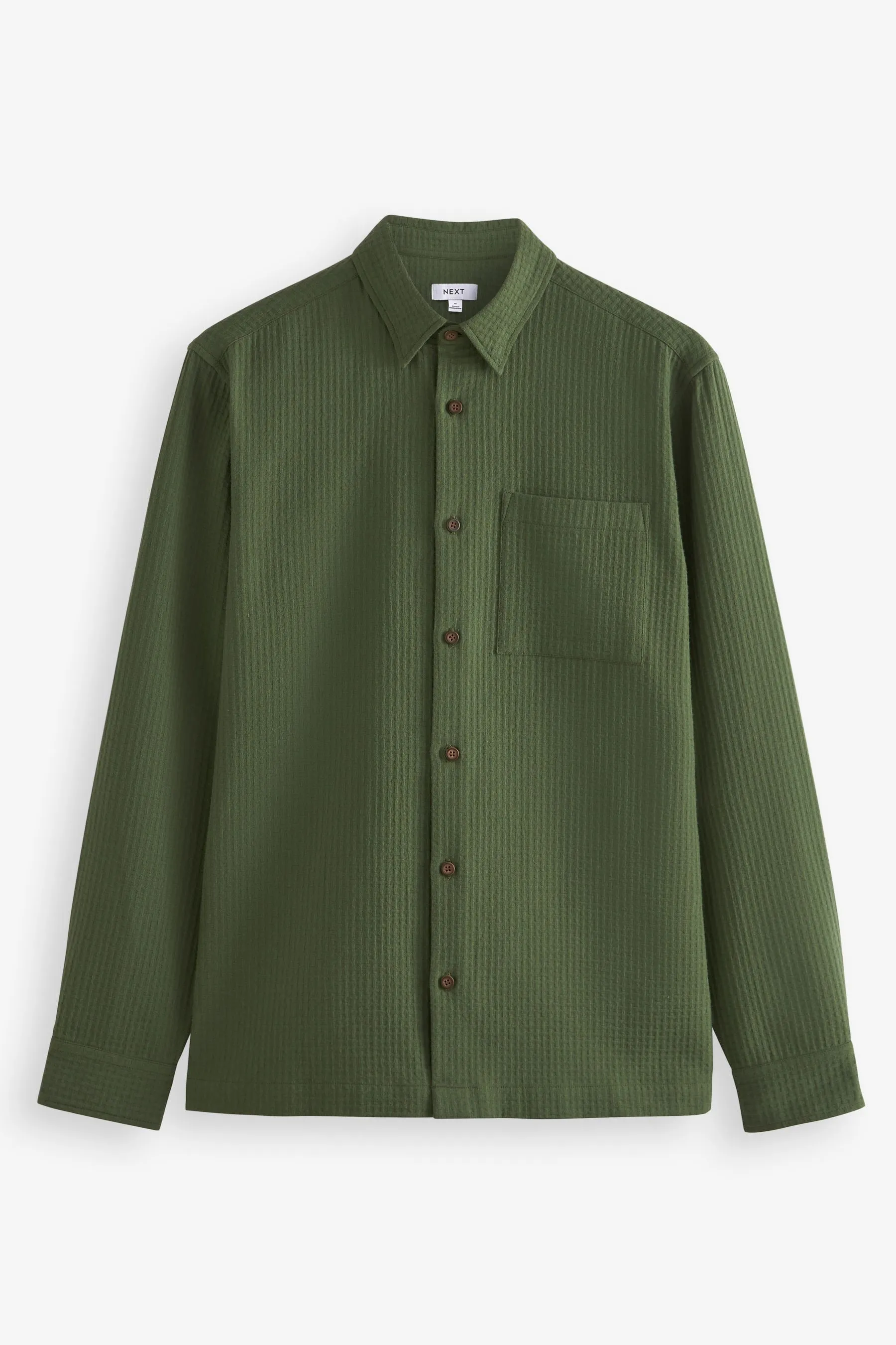 Camicia a Manica lunga a nido d'apa