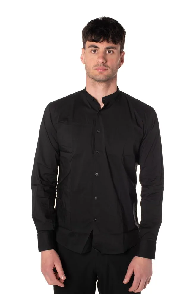 camicia basic coreana uomo bianca