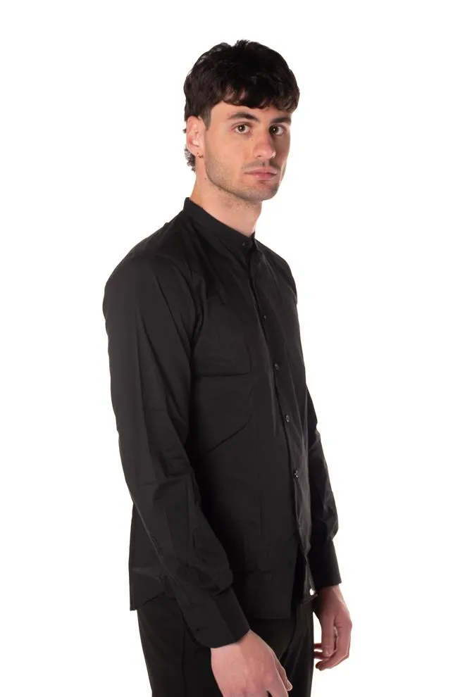 camicia basic coreana uomo bianca