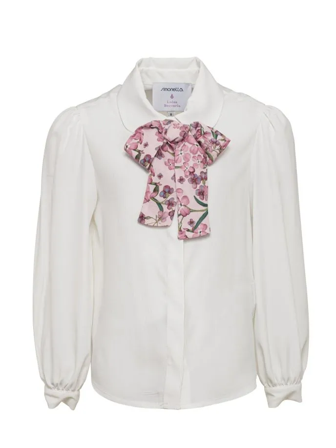 Camicia con fiocco