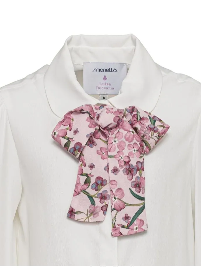 Camicia con fiocco