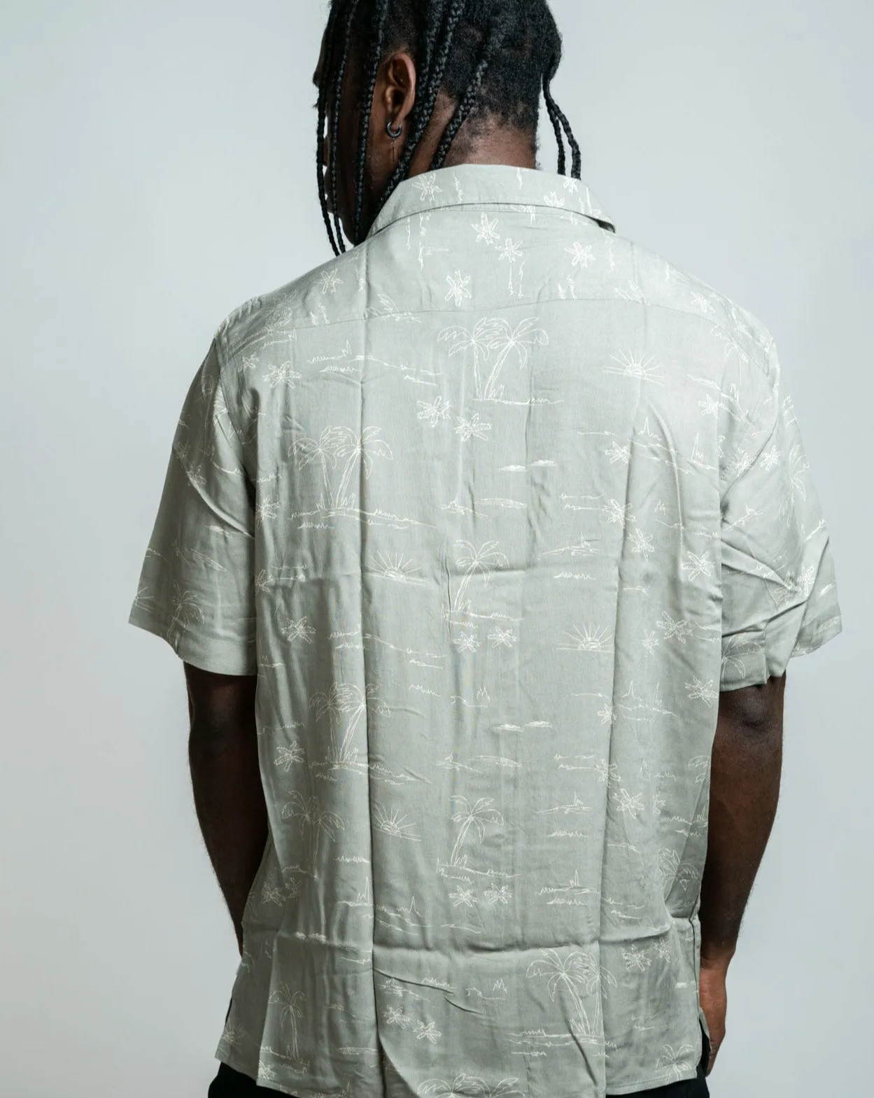 CAMICIA MANICHE CORTE SDIAN VETIVER