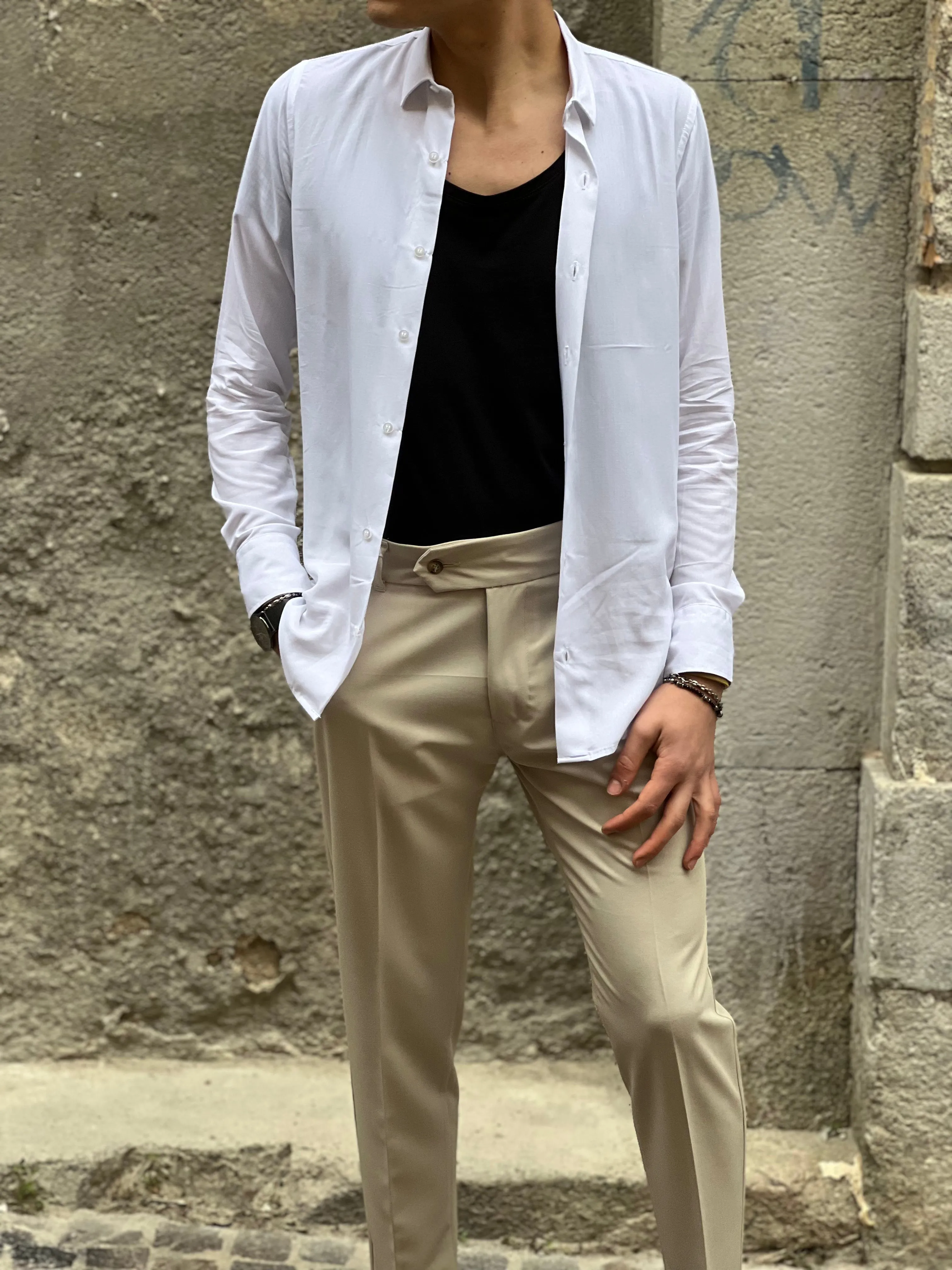 Camicia  sartoriale bianca