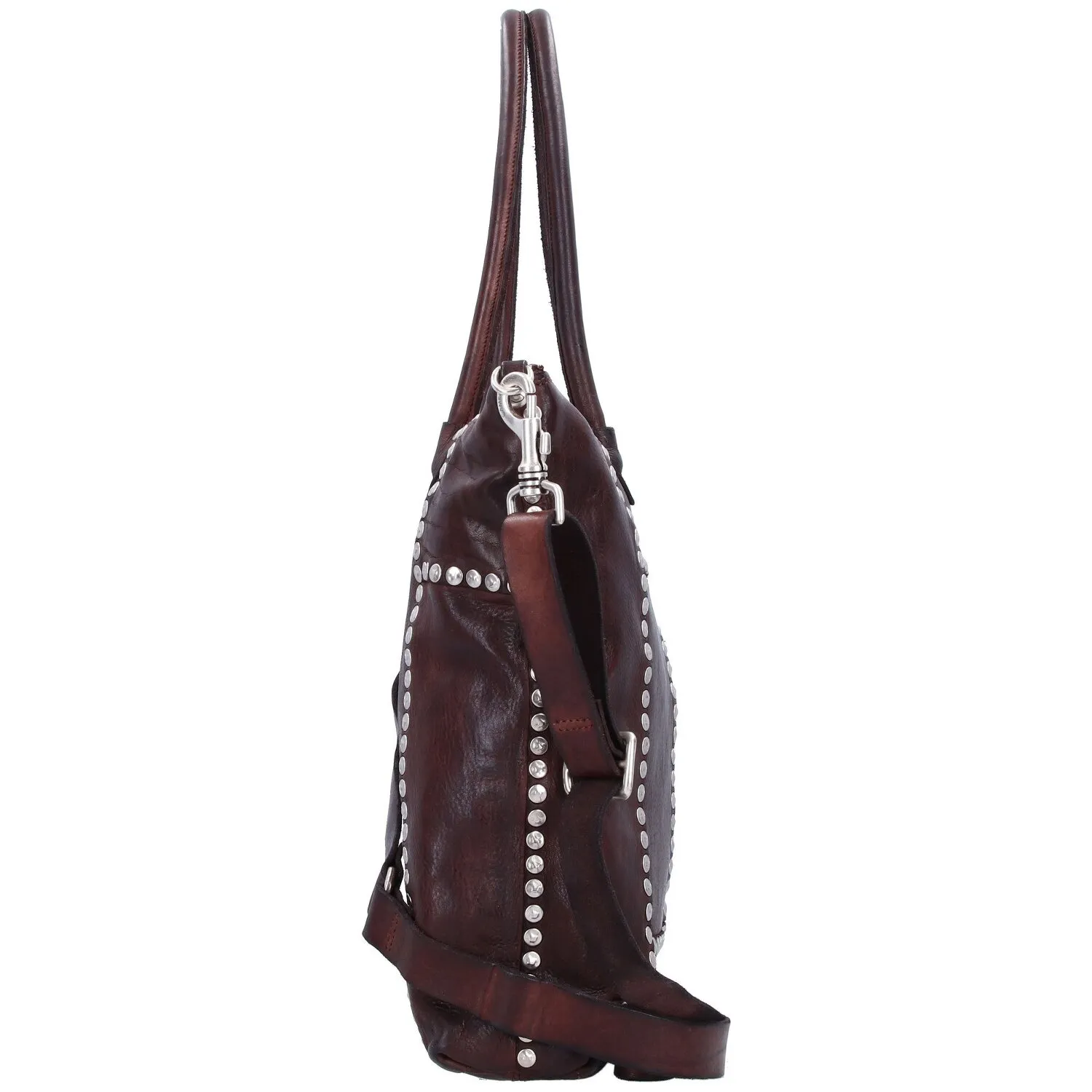 Campomaggi Borsa a tracolla in pelle 36 cm