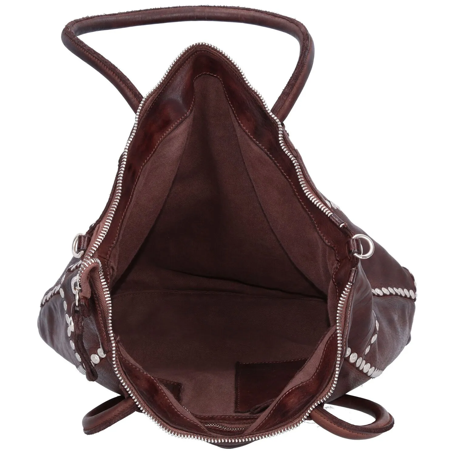 Campomaggi Borsa a tracolla in pelle 36 cm