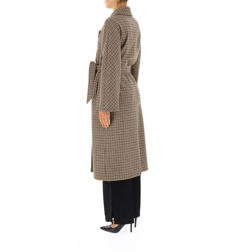 Cappotto con cintura