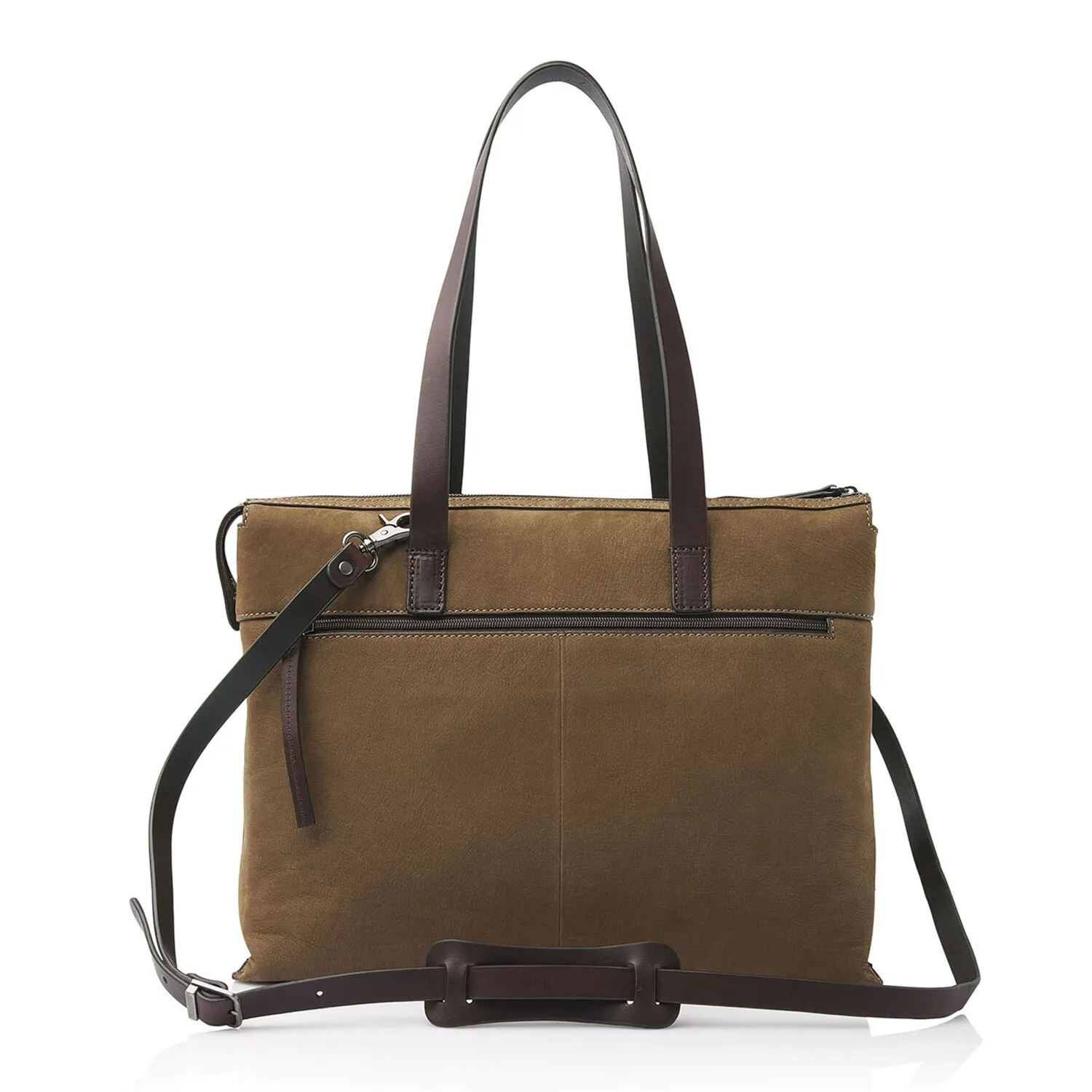 Castelijn & Beerens Nubuck Borsa a tracolla Pelle 40 cm Scomparto per laptop