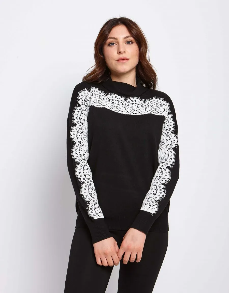Dolcevita con pizzo