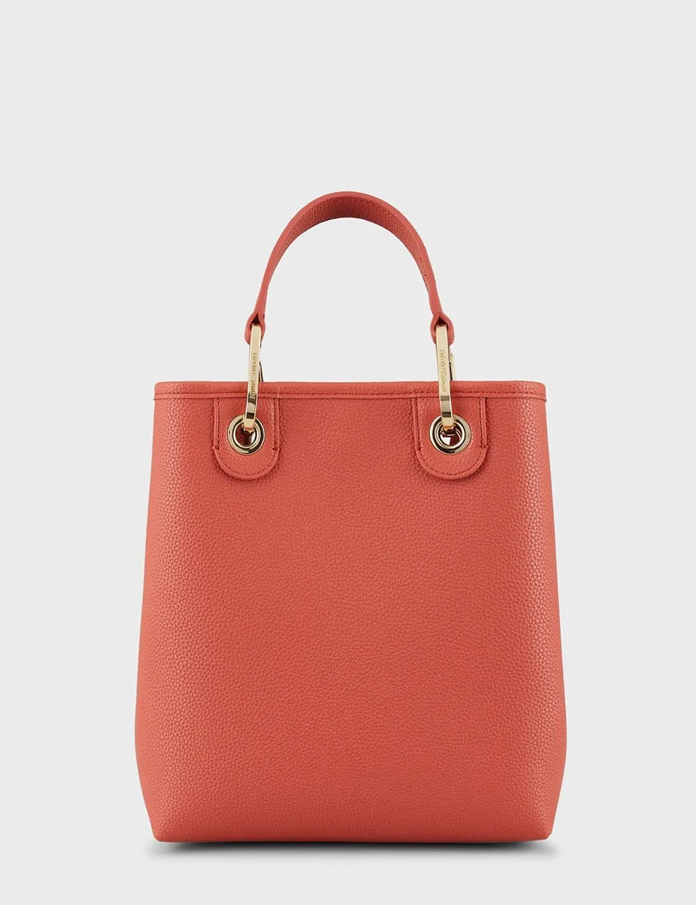 Emporio Armani     Borsa Shopper verticale MyEA stampa cervo Marrone