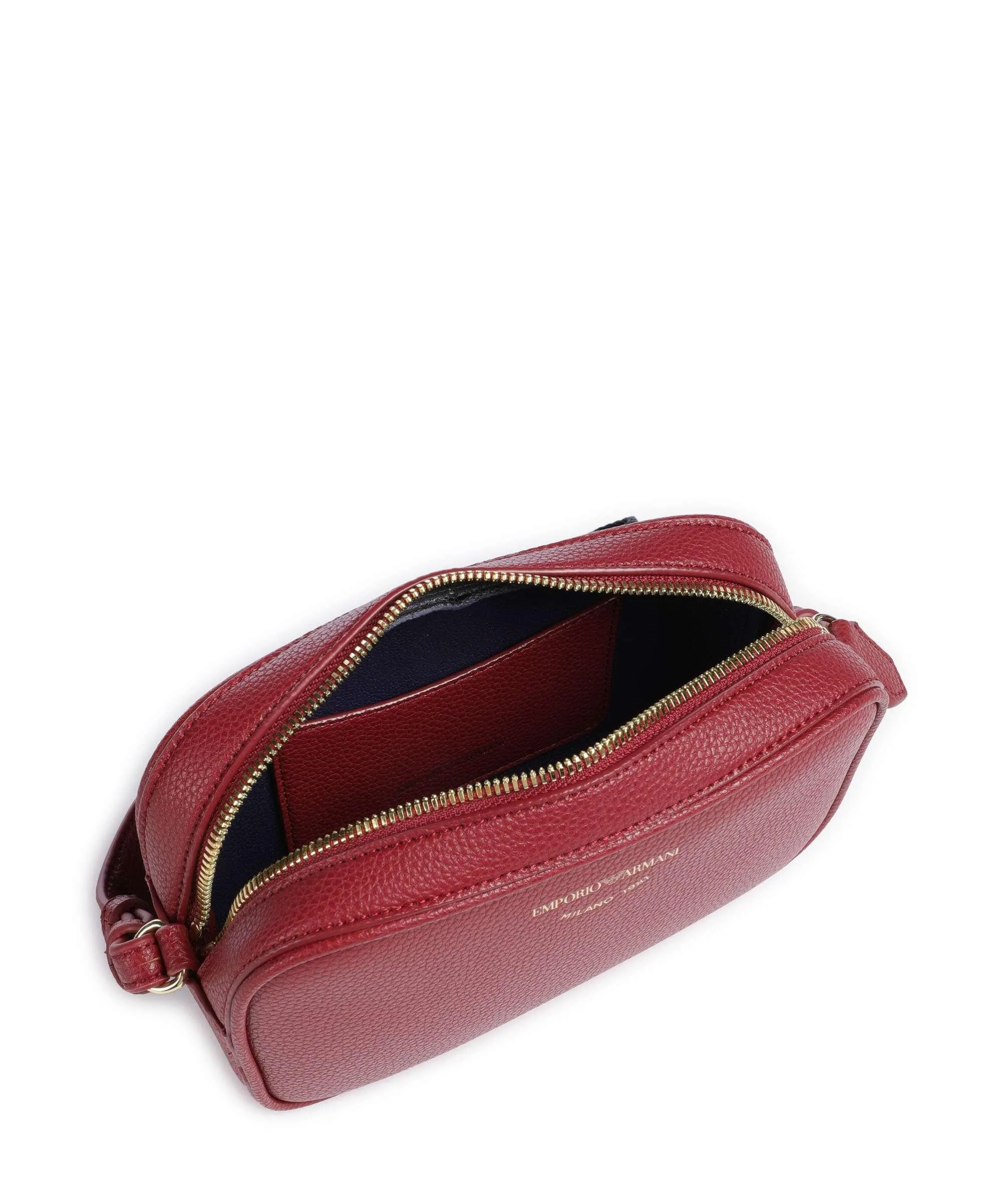  Emporio Armani Lilly Borsa a tracolla pelle sintetica rosso scuro  